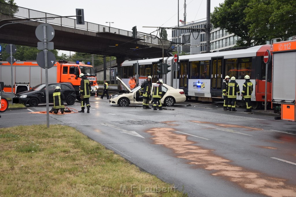 VU 3 Pkw Koeln Deutz Am Messekreisel P069.JPG - Miklos Laubert